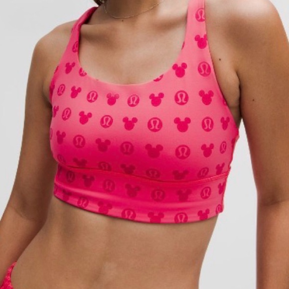 Disney x lululemon sports bra